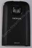 Akkufachdeckel schwarz Nokia C2-03 original B-Cover Batteriefach chrome black