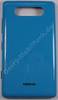 Akkufachdeckel blau Nokia Lumia 820 B-Cover cyan high gloss