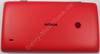 Akkufachdeckel rot Nokia Lumia 520 original B-Cover Batteriefachdeckel red