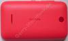 Akkufachdeckel rot Nokia Asha 230 original Batteriefachdeckel, Cover red