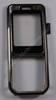 Oberschale original Nokia 7360 schwarz, black chrome (Oberschale) A-Cover