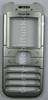Original Nokia 6030 silber Cover (Oberschale, A-Cover) mit Displayscheibe