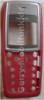 Oberschale Nokia 1112 rot A-Cover mit Displayscheibe, Displayglas