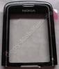 Oberschale Display schwarz Nokia 8600 Luna original, A-Cover mit Displayscheibe