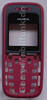 Oberschale rot Nokia 1208 original A-Cover mit Displayscheibe