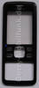 Oberschale schwarz Nokia 6301 original, A-Cover mit Displayscheibe