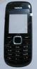Oberschale schwarz Nokia 1661 original A-Cover black mit Displayscheibe und Tastenmatte, Tastatur