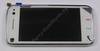 Oberschale  plus  Touchscreen weiss Nokia N97 A-Cover mit Eingabefeld, Displayscheibe white
