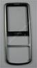 Oberschale silber matt Nokia 6700 Classic original A-Cover mit Displayscheibe, matt silver