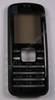 Oberschale schwarz Nokia 6080 original, A-Cover mit Displayscheibe black