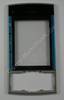Oberschale blau Nokia X3 original A-Cover light blue Cover mit Displayscheibe