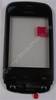 Oberschale schwarz Nokia C2-06 original A-Cover black mit Displayscheibe, Touchpanel, Touchscreen