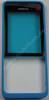 Oberschale cyan Nokia 301 DuaSim original A-Cover blau