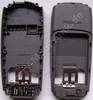 Backcover Nokia 1600 Mittelgehäuse, Gehäuserahmen, Rückenschale zur Aufnahme des Akku incl. Ladeanschluß ( Ladekonnektor ) Simkartenhalter und Mikrofon
