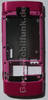 Unterschale, Rückenschale pink Nokia X3-02 original B-Cover Backcover incl. Seitentasten für Lautstärke und Keylock - Tastensperre