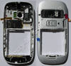 Unterschale frosty metal Backcover Nokia C7-00 original B-Cover mit Kamerascheibe incl. Simkartenleser, Freisprechlautsprecher, Blitzlicht, interne Antennen Wlan Bluetooth und GSM, Kamerascheibe, Seitentasten f�r Lautst�rke, Kamera und Sperrtaste, Verriegelungstaste f�r Tastensperre, Ein/Aus Tastenmatte, USB-Abdeckung