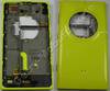 Unterschale, Gehäuseträger gelb Nokia Lumia 1020 original Back Cover (Akkufach) incl. Seitentasten, Seitenschalter für Lautstärke und Kamera, Ladebuchse ( Micro USB-Anschluß ), interne Antennen, Freisprechlautsprecher Musik und Klingelton -Ausgabe, Mikrofon, CARE BODY ASSY ROW YELLOW LASERED