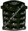 Tastenmatte für Nokia 3310/3330 schwarz (durchleuchtend) mit Polybeschichtung gegen Abrieb