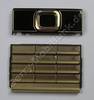Tastenmatten Set Nokia 8800 Arte latin gold Telefontastatur  plus  Men�tastatur, Tastenmatte Navigation und T9