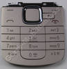 Tastenmatte silber Nokia 2710 Navigator original Tastatur silver
