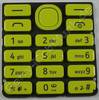 Tastenmatte gelb Nokia 206 DualSim original Tastatur yellow
