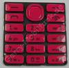 Tastenmatte magenta Nokia 206 SingleSim original Tastatur pink
