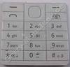 Tastenmatte weiß Nokia 515 original Tastenmatte white Single Sim Version