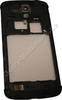 Gehäuserahmen Samsung GT I9295 Galaxy S4 Active original Gehäuseträger mit Kamerascheibe