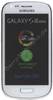 Display weiss, Displaymodul Samsung i8190 Galaxy S3 Mini Displayscheibe, Touchpanel white, incl. Oberschale und Displayrahmen, Displayglas white