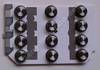 Tastenmatte gold SonyEricsson K810i original Tastatur