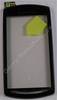 Displayscheibe, Touchpanel schwarz SonyEricsson Xperia Play R800i Oberschale, Frontcover mit aktiver Scheibe black