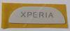 Logolable weiss SonyEricsson Xperia X10 Mini Label (E10i) white