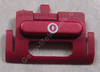 Ein/Aus Tastenmatte rot Nokia 6301 original Tastatur, Einschaltknopf Powerkey