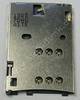 Simkartenleser Nokia Asha 210 original Sim Konnektor der Platine, Lötbauteil CONN SIM SM 6POL P2.54 pushpush HotSwap