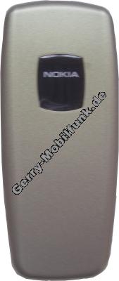 C-Cover Akkufachdeckel original Nokia 7610 black wave schwarz  mit Platz fr Logolabel