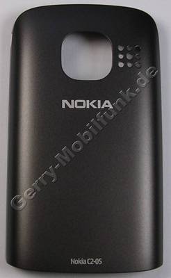 Akkufachdeckel grau Nokia C2-05 original Batteriefachdeckel dynamic gray