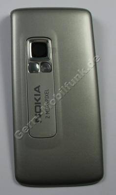 Akkufachdeckel  Original Nokia 6280 silber