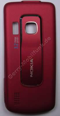 Akkufachdeckel rot Nokia 6210 Navigator original Batteriefachdeckel red