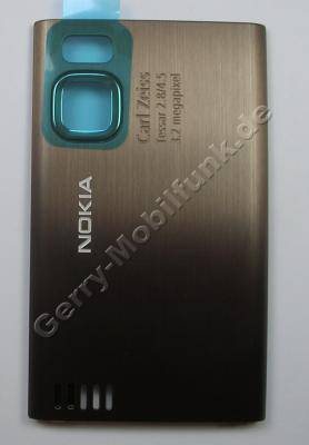 Akkufachdeckel braun Original Nokia 6500 Slide Batteriefachdeckel brown