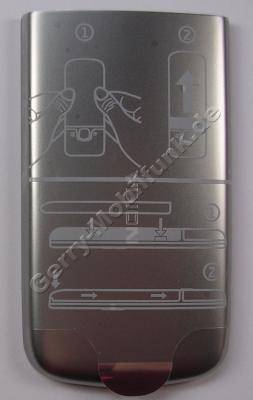 Akkufachdeckel matt silber Nokia 6700 Classic original B-Cover Batteriefachdeckel silver mat