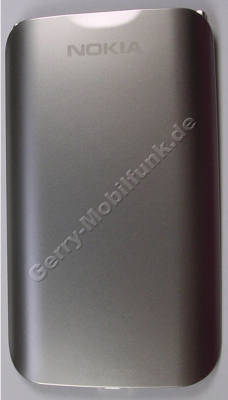 Akkufachdeckel Nokia C5 original Batterie Cover silber, Batteriefachdeckel