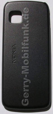 Akkufachdeckel schwarz matt Nokia 5235 original B-Cover Batteriefachdeckel black