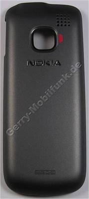 Akkufachdeckel dunkelgrau Nokia C1-01 original B-Cover dark grey, Batteriefachdeckel