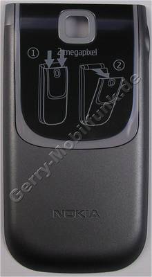 Akkufachdeckel graphite Nokia 7020 original D-Cover Batteriefachdeckel