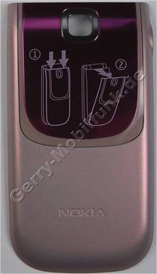 Akkufachdeckel pink Nokia 7020 original D-Cover Batteriefachdeckel