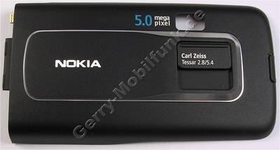 Akkufachdeckel schwarz Nokia 6260 Slide original Batteriefachdeckel black