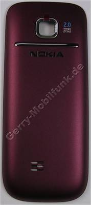 Akkufachdeckel dark magenta Nokia 2730 classic original B-Cover Batteriefachdeckel