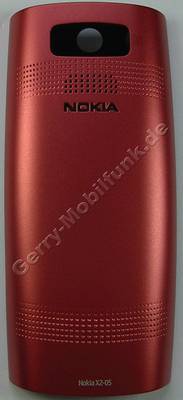 Akkufachdeckel rot Nokia X2-05 original Batteriefachdeckel bright red