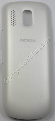 Akkufachdeckel weiß Nokia Asha 202 original Batteriefachdeckel white, B-Cover