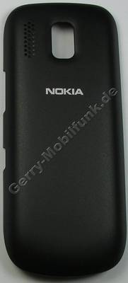 Akkufachdeckel schwarz Nokia Asha 203 original Batteriefachdeckel black, B-Cover